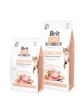 Brit Care Cat Aliment Sec pour Chat Grain-Free SENSITIVE HEALTHY DIGESTION AND DELICATE TASTE